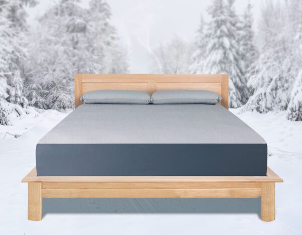 almohada polaris con funda b sensible|b sensible polaris detalle tejido|polaris tejido tencel|polaris sabana blanco|sabana bajera polaris