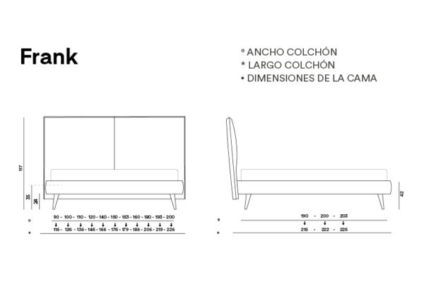 Cama Frank - Imagen 3